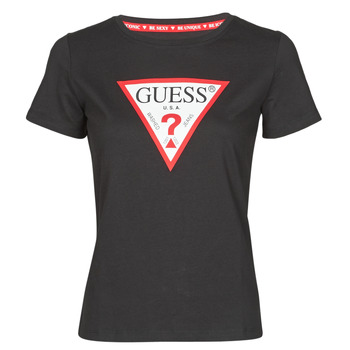 Odjeća Žene
 Majice kratkih rukava Guess SS CN ORIGINAL TEE Crna