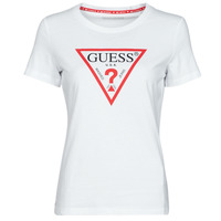 Odjeća Žene
 Majice kratkih rukava Guess SS CN ORIGINAL TEE Bijela