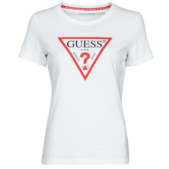 Odjeća Žene
 Majice kratkih rukava Guess SS CN ORIGINAL TEE Bijela