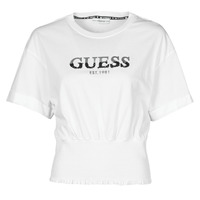 Odjeća Žene
 Majice kratkih rukava Guess SS WINIFRED CROP TOP Bijela