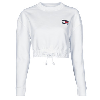 Odjeća Žene
 Sportske majice Tommy Jeans TJW SUPER CROPPED BADGE CREW Bijela