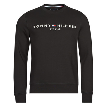 Odjeća Muškarci
 Sportske majice Tommy Hilfiger TOMMY LOGO SWEATSHIRT Crna