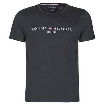 Odjeća Muškarci
 Majice kratkih rukava Tommy Hilfiger CORE TOMMY LOGO Crna