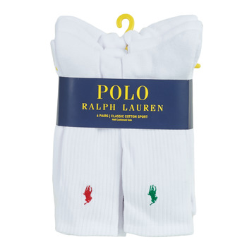 Modni dodaci Muškarci
 Sportske čarape Polo Ralph Lauren ASX110 6 PACK COTTON Bijela