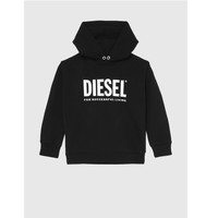 Odjeća Djeca Sportske majice Diesel SDIVISION LOGO Crna