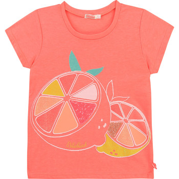Odjeća Djevojčica Majice kratkih rukava Billieblush U15864-499 Ružičasta