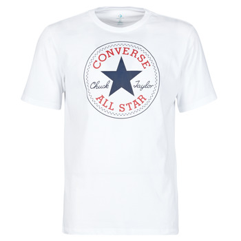 Odjeća Muškarci
 Majice kratkih rukava Converse NOVA CHUCK PATCH TEE Bijela