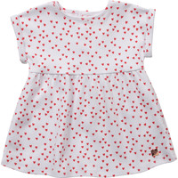 Odjeća Djevojčica Kratke haljine Carrément Beau Y92119-10B Bijela