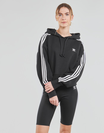 Odjeća Žene
 Sportske majice adidas Originals SHORT HOODIE Crna