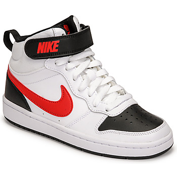 Nike NIKE COURT BOROUGH MID 2 Bijela / Crvena / Crna