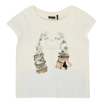 Odjeća Djevojčica Majice kratkih rukava Ikks XS10002-11-C Bijela