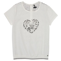 Odjeća Djevojčica Majice kratkih rukava Ikks XS10242-19-J Bijela