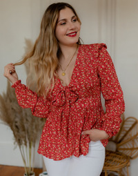 Odjeća Žene
 Topovi i bluze Céleste ROSSIGNOL Red / Multicolour