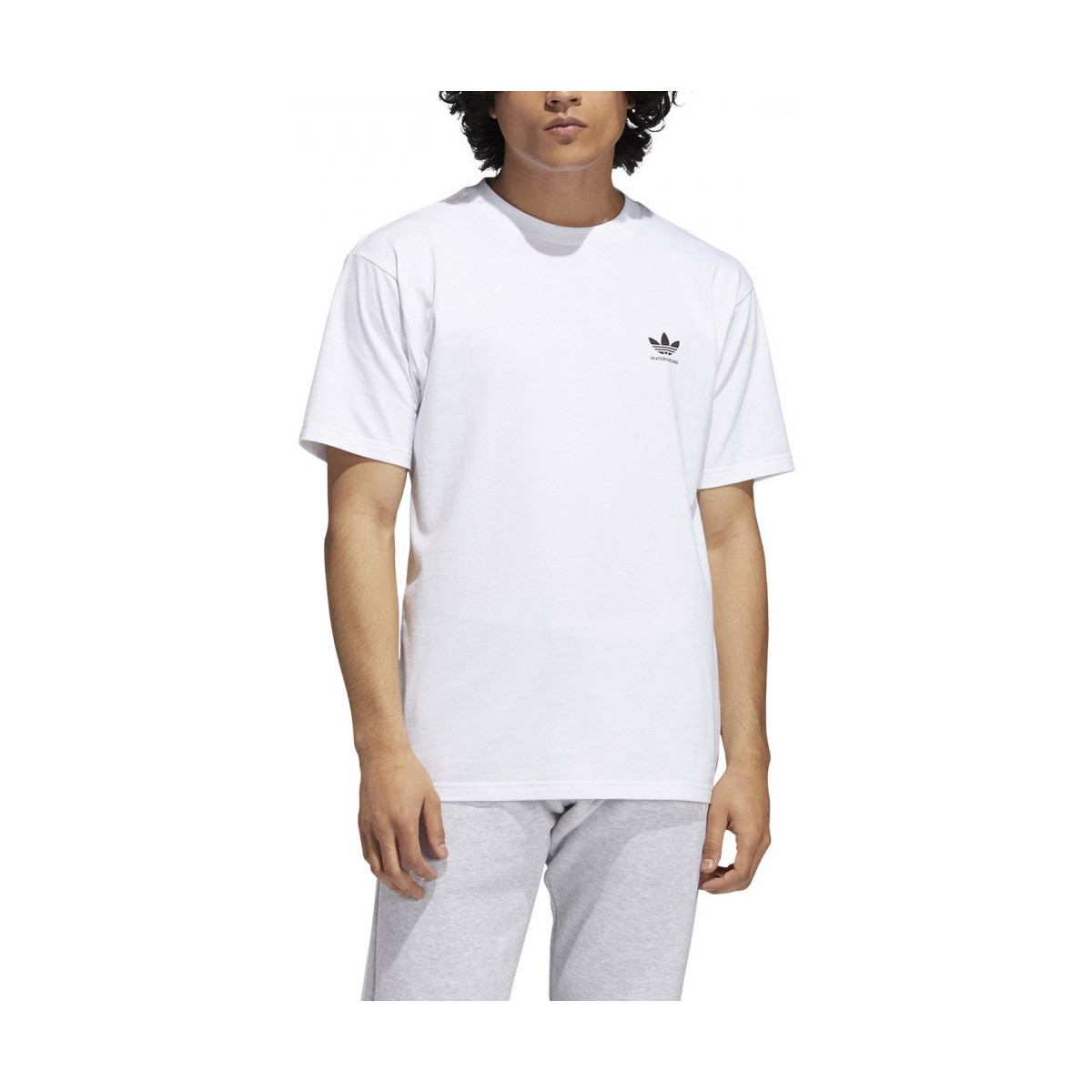 Odjeća Muškarci
 Majice / Polo majice adidas Originals 2.0 logo ss tee Bijela