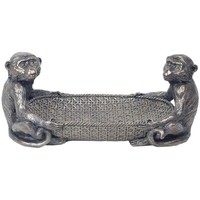 Dom Dekorativni predmeti  Signes Grimalt Pladanj Za Majmune Srebrna