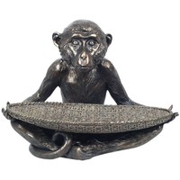 Dom Dekorativni predmeti  Signes Grimalt Slika Za Ladicu Za Majmune Srebrna