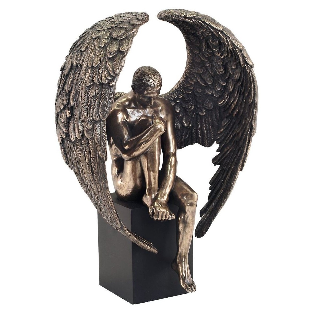 Dom Dekorativni predmeti  Signes Grimalt Figure Man Wings Postolje Gold