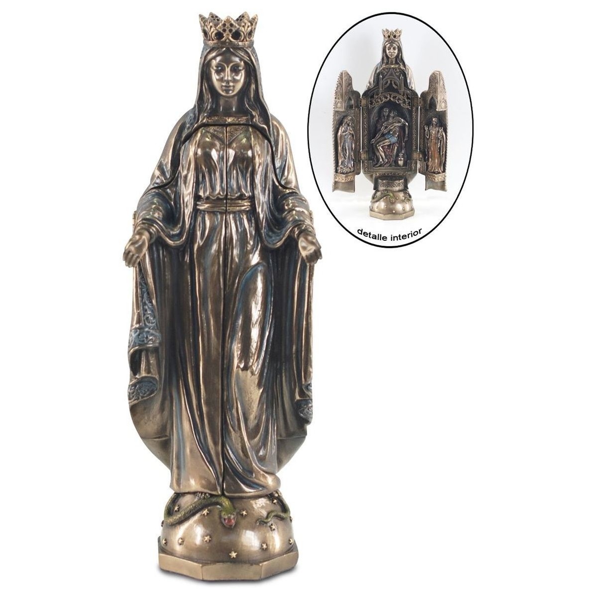Dom Dekorativni predmeti  Signes Grimalt Djevica Marija Gold