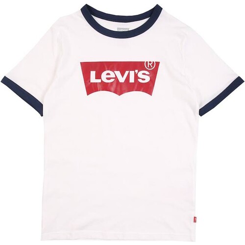 Odjeća Djevojčica Majice kratkih rukava Levi's 160407 Bijela
