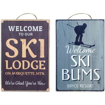 Dom Posteri Signes Grimalt Zidna Ploča Za Skijanje Set 2 U Multicolor