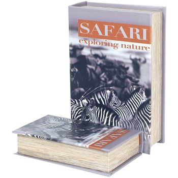 Dom Košare i kutije Signes Grimalt Safari Zebra 2U Kutije Za Knjige Višebojna