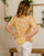 Odjeća Žene
 Topovi i bluze Céleste MESANGE žuta / Bijela