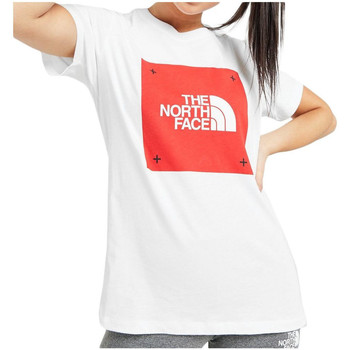 Odjeća Žene
 Majice / Polo majice The North Face SS BOX Bijela