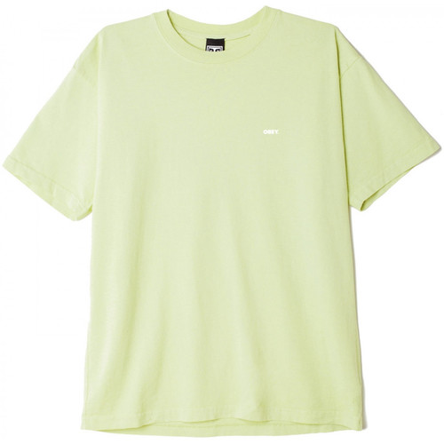 Odjeća Muškarci
 Majice / Polo majice Obey bold Zelena