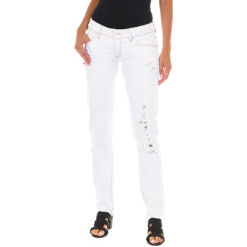 Odjeća Žene
 Trapez traperice / Sa širokim nogavicama Met E014152-D536 Bijela