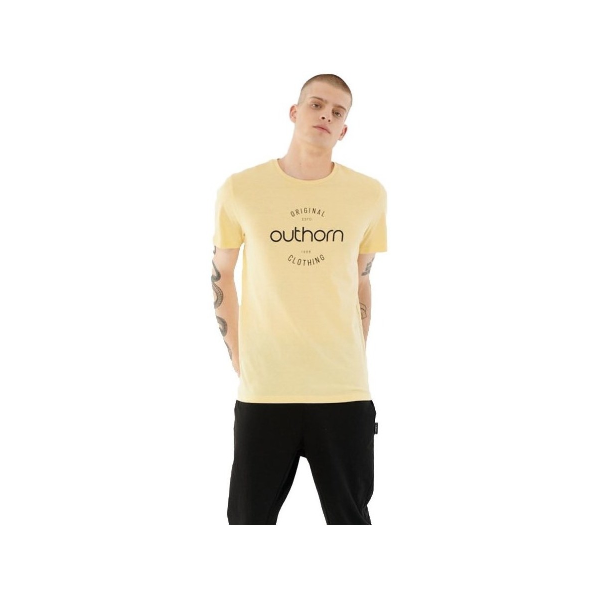 Odjeća Muškarci
 Majice kratkih rukava Outhorn TSM600A žuta
