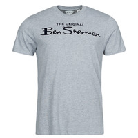 Odjeća Muškarci
 Majice kratkih rukava Ben Sherman SIGNATURE FLOCK TEE Siva