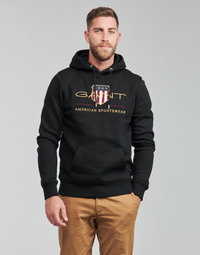 Odjeća Muškarci
 Sportske majice Gant ARCHIVE SHIELD HOODIE Crna