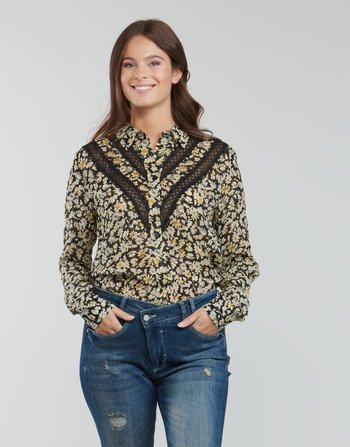 Odjeća Žene
 Topovi i bluze Freeman T.Porter CECILY BOTANIA Crna / Multicolour