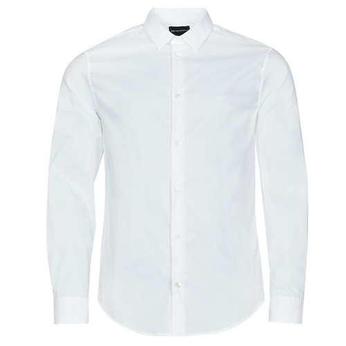 Odjeća Muškarci
 Košulje dugih rukava Emporio Armani 8N1C09 Bijela