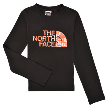 Odjeća Dječak
 Majice dugih rukava The North Face EASY TEE LS Crna