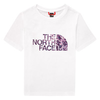 Odjeća Djevojčica Majice kratkih rukava The North Face EASY BOY TEE Bijela