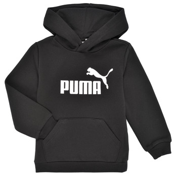 Odjeća Dječak
 Sportske majice Puma ESSENTIAL BIG LOGO HOODIE Crna