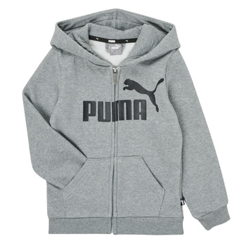 Odjeća Dječak
 Sportske majice Puma ESSENTIAL BIG LOGO FZ HOODIE Siva