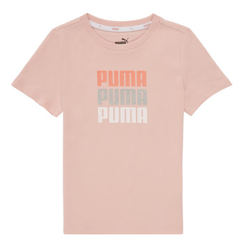 Odjeća Djevojčica Majice kratkih rukava Puma ALPHA TEE Ružičasta