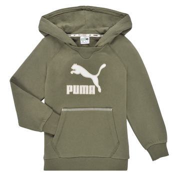 Odjeća Dječak
 Sportske majice Puma T4C HOODIE Kaki