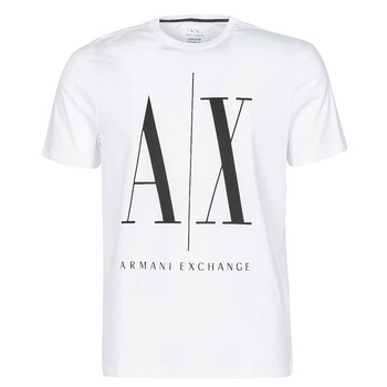 Odjeća Muškarci
 Majice kratkih rukava Armani Exchange HULO Bijela