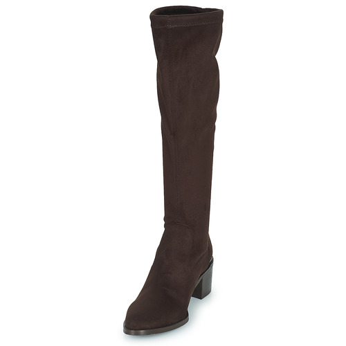 JB Martin JOLIE Canvas / Suede / Stretch / Ebenová černá