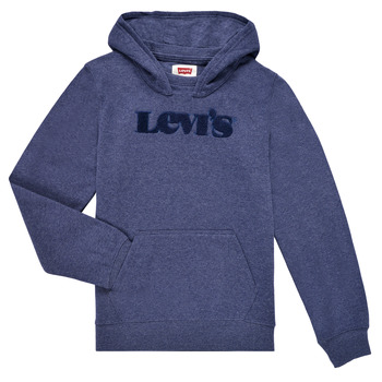 Odjeća Dječak
 Sportske majice Levi's GRAPHIC PULLOVER HOODIE Blue