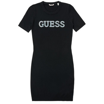 Odjeća Djevojčica Kratke haljine Guess TRENI Crna