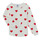 Odjeća Djevojčica Pidžame i spavaćice Petit Bateau CASSANDRE Bijela / Crvena