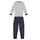 Odjeća Djeca Pidžame i spavaćice Petit Bateau TECHI Bijela / Plava