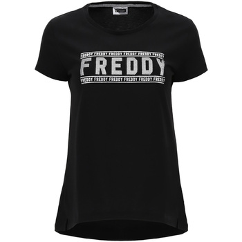 Odjeća Žene
 Majice / Polo majice Freddy S1WCLT2 Crna