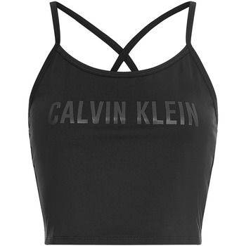 Odjeća Žene
 Majice s naramenicama i majice bez rukava Calvin Klein Jeans 00GWS1K163 Crna