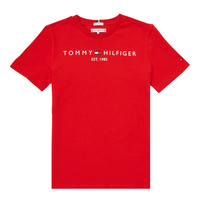 Odjeća Djeca Majice kratkih rukava Tommy Hilfiger AIXOU Red