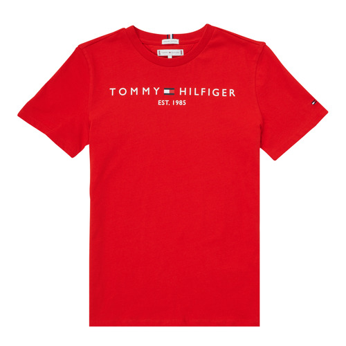 Odjeća Djeca Majice kratkih rukava Tommy Hilfiger AIXOU Crvena